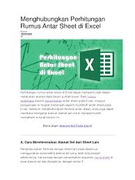 Check spelling or type a new query. Menghubungkan Perhitungan Rumus Antar Sheet Di Excel