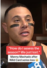 Manny Machado was not happy about their season ending 👀 (via  JakeGaregnani/X) #mlb #baseball #padres #mannymachado