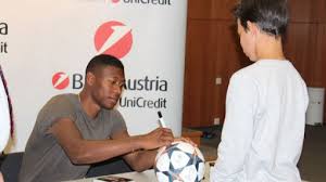 Is a branch of : David Alaba In Bestform Bei Der Bank Austria Bild Leisure Communications Pressebereich