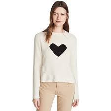 Buy Zadig Voltaire Womens Lili C Heart Cashmere Sweater Online In Indonesia B0859m4r4p