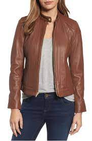 For Color Only Close Needs Smidge More Red Leather Moto Jacket Main Color Chestnut Leather Jacket Moto Jacket Leather Moto Jacket
