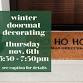 Craft & Sip: Winter Doormat Decorating - STARKEY PROFESSIONAL BUILDING, 17 Midway Ave Event Image