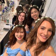 Celebrating the new Mr and Mrs #bridesmaids