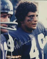 Autographed ED MARINARO 8X10 Minnesota Vikings Photo