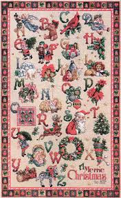 Go cross stitch crazy with our huge selection of free cross stitch patterns! Christmas Alphabet Cross Stitch Pattern By Donna Vermillion