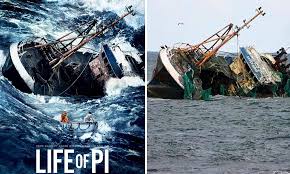 sinking container ship featured in hit