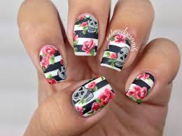 Getting yourself a flower nail design can never be a wrong idea. Diy Rose Nail Art How To Paint Patterned Nail Art Beauty On Cut Out Keep