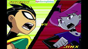 Jinx VS Robin On The Expert Difficulty In A Teen Titans Battle Blitz Match  / Battle / Fight - YouTube