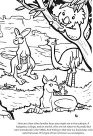 Welcome To Dover Publications Animal Coloring Books Australian Animals Animal Coloring Pages