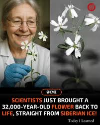 Oldest plant ever regenerated from 32,000-year-old seeds