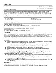 Is a resume with no experience is as good as no resume at all? Personal Support Worker Templates Myperfectresume