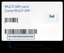 Now look at your sim card, your card number will be placed on the front of your sim card. Sim Details Sim Card Activation Bell Mobile