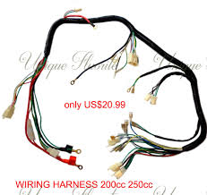 Chinese quad atv parts 50cc 70cc 90cc 100cc 110cc ignition. Quad Wiring Harness 200 250cc Chinese Electric Start Loncin Zongshen Ducar Lifan Free Shipping Wire Harness Buddywire Wear Aliexpress
