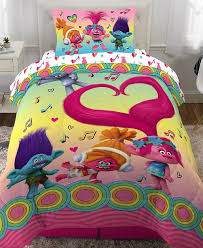 Features trolls 2 poppy, branch, tiny diamond, barb, king trollex! Franco Manufacturing Co Trolls Twin 4 Piece Bed In A Bag Reviews Comforter Sets Bed Bath Macy S