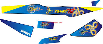 Vega R Archives Cutting Sticker Decal Stiker Stiker Motor Stiker Mobil Master Decal Sticker Decal Desain Sesukamu Pola striping yamaha vega r. cutting sticker decal stiker