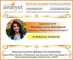 Splendid Start Of September Business Analyst Training Institute Facebook