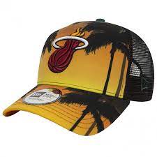 Definitely the best of the city editions. Miami Heat New Era Coastal Heat Trucker Cappellino 80581163 Stadionshop Com