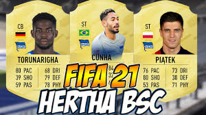 Dedryck boyata was born on nov. Fifa 21 Hertha Bsc Ratings Prediction Bundesliga Youtube
