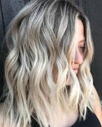 Textured Lob Short Hair Color Ideas Blonde Balayage Medium Length Hairstyles Beach Hair Balayage Short Hair Balayage Short Hair Styles Short Hair Color