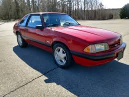 Image result for Bright Red 1991 Mustang