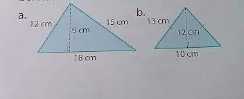 Keliling = a + b + c keliling = 4 cm + 3 cm + 5 cm keliling = 12 cm. Tentukan Keliling Segitiga Berikut 12 Cm 10 Cm Peranti Guru
