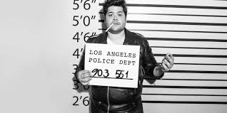 You Have To Fall To Touch The Ground Police Dept Los Angeles Light Box