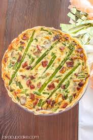 Asparagus Bacon Quiche Recipe Asparagus Quiche Recipes Asparagus Bacon Asparagus Recipe