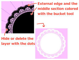 What makes a lace pattern look like lace? Something Anyone Can Draw How To Draw Lace Medibang Paint