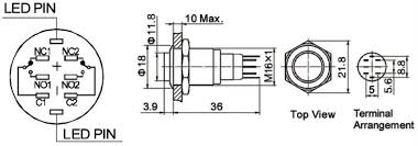 Blade switches how do they work for guitar learn more. Oracle Flush Led Momentary Switch Oracle Lighting