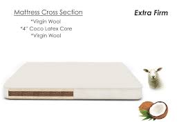 Snuggles Coconut And Wool Crib Mattress Chemical Free Wool 4 Coconut Extra Firm Toddler Mattress Baby Mattress Crib Mattress