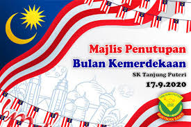 Buku program majlis penutupan bulan kemerdekaan. Ucapan Penutupan Majlis Sk Tanjung Puteri Album Facebook