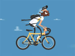 Photo Titulo Going For A Spin Autor Latham Arnott Cycling Art Motion Design Bewegende Gifs Und Fahrrad Kunst