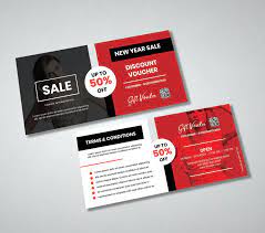 Looking for free voucher designs and examples? Discount Voucher Template Psd Voucher Design Gift Voucher Design Voucher