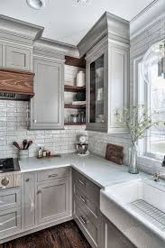 85 Simple Design For Farmhouse Gray Kitchen Cabinets Ideas Http Centophobe Com 85 Simple Design Fo Grey Kitchen Designs Kitchen Inspirations Kitchen Design