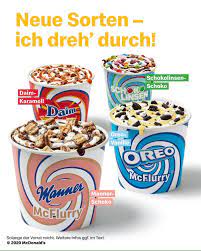 Show off your most colourful outfit and stand a chance to win your share of mcdonald's cash voucher. Mcdonald S Schwalmstadt Jetzt Bei Mcdonald S Die Neuen Mcflurry Sorten Facebook