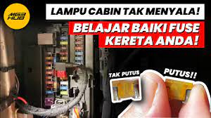 Pada dasranya fuse mempunyai bungkusan transparan yang terbuat dari kaca atau juga plastik sehingga anda dapat melihat langsung apakah kawat halus fuse itu dalam keadaan putus atau tidak. Cara Tukar Fuse Kereta Untuk Baiki Lampu Cabin Myvi 2020 Youtube
