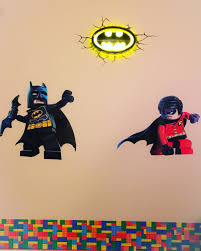 Lego Batman And Robin Decals And Lego Wallpaper Border