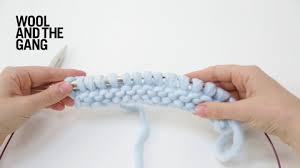 Five steps to knitting in the round. Knitting Flat With Circular Needles Knitting Wool And The Gang