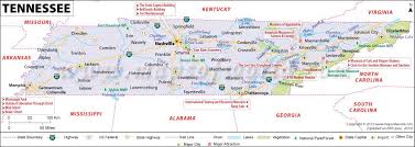 Map Of Tennessee Tennessee Map Tennessee Map