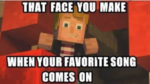 Pin By Shooting Star On Minecraft Story Mode Minecraft Funny Minecraft Memes Songs
