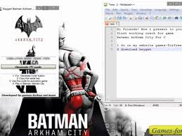 Interactive entertainment for the playstation 3, xbox 360 and microsoft windows. Batman Arkham City Keygen For Pc Video Dailymotion