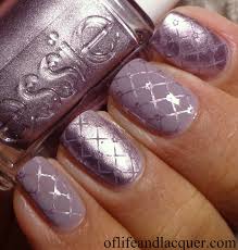 31 Inspired Days Of Nail Art Day 20 Delicate Print Nails Unas Sellos Manicura De Unas Unas De Gel