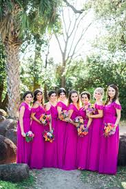 Ethny Eric Mcnay Art Museum San Antonio Texas Wedding Photographer Mexican Inspired Wedding Mexican Wedding Dress Fuchsia Bridesmaid Dresses