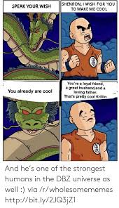 In the english dub of dragon ball, he is mostly called the eternal dragon and, in the early harmony gold dragon ball english dub from the 1980s, he is known as the dragon god. 25 Best Memes About Krillin Krillin Memes