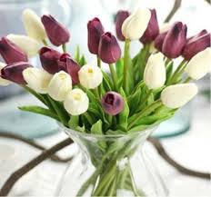 Check spelling or type a new query. 10 Stems Real Touch Faux Mini Tulip Artificial White Tulip Etsy Artificial Flowers Artificial Flower Bouquet Tulips