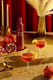 Ciroc Pomegranate Jewel - Cocktail Kit Featuring Ciroc Pomegranate Sparkling Wine Grenadine In 2021 Cocktail Kits Mini Cocktail Kit Cocktail Making