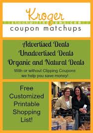 Home Kroger Couponing Kroger Shopping Coupons