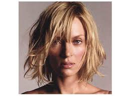 Uma Thurman Short Messy Bob Hair Pictures Hairstyle Short Hair Styles