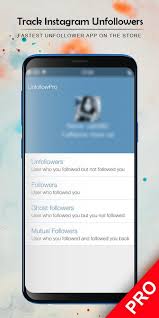 Insta pro apk is an android application that has been modified to the original instagram. Unfollower Lost Followers For Insta Pro Para Android Apk Descargar