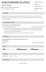 Pin By Shacara On Resume And Cover Letter In 2021 Online Resume Builder Online Resume Education Skills